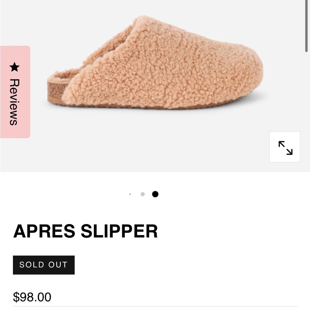 Intentionally Blank Après Slipper NWT